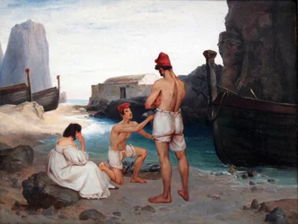 Fischer auf Capri
